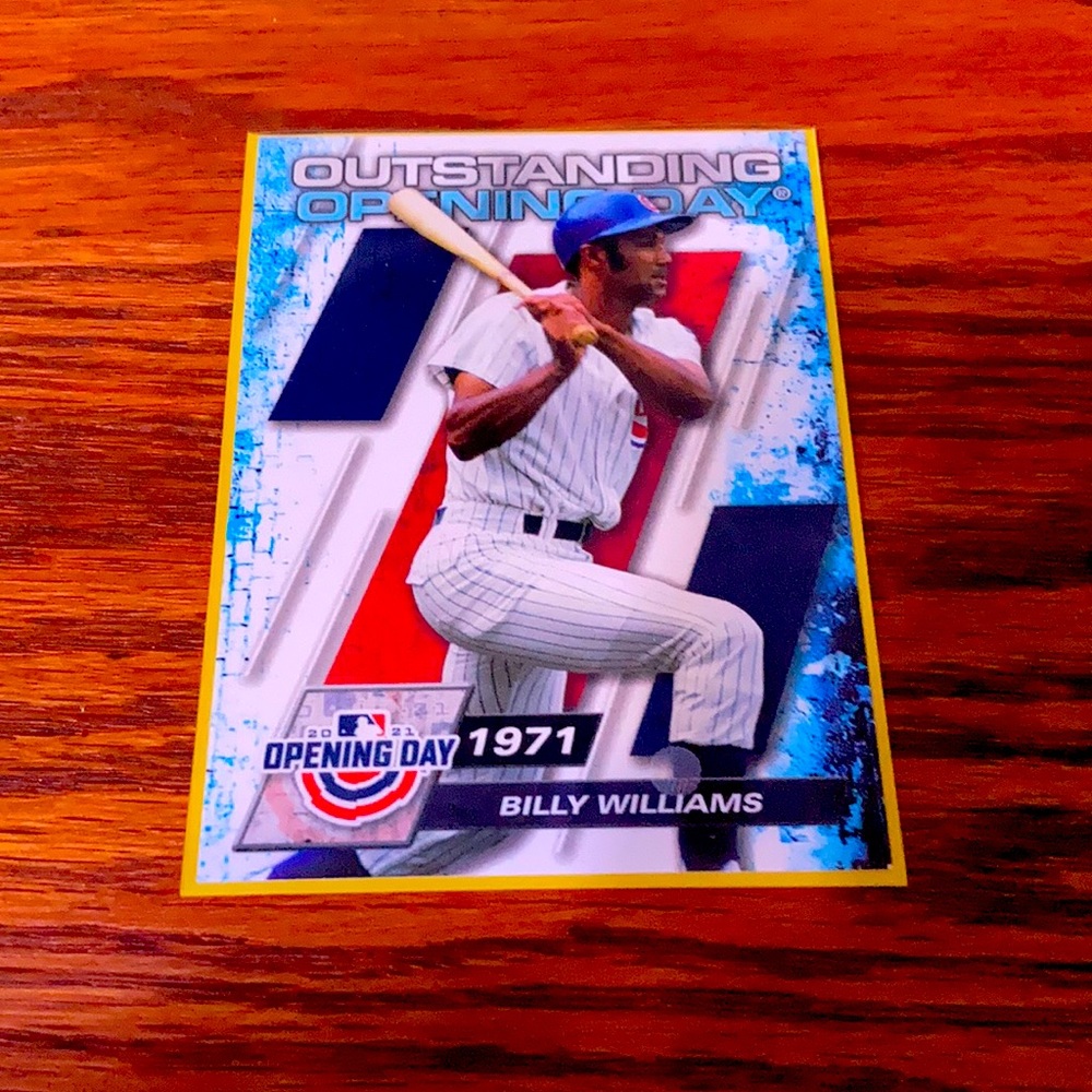 Billy Williams baseball card⚾️⚾️⚾️